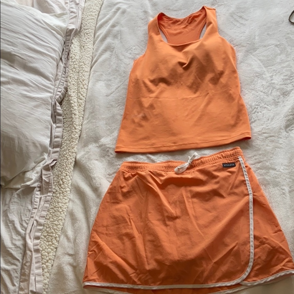 Athleta 2 piece tennis/golf outfit